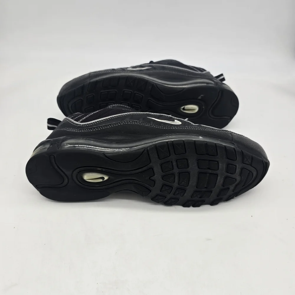 Nike Shoes Men's 9.5 Air Max 98 Oil Triple Black SAMPLE Athletic 640744-013